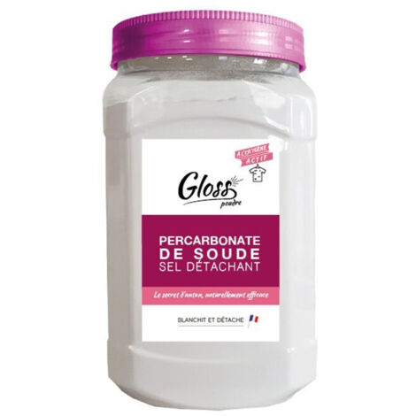 Percarbonate de soude 1 kg – Nettoyant multi-usages certifié ECOCERT – Efficace dès 30°C – Sans chlore ni phosphates