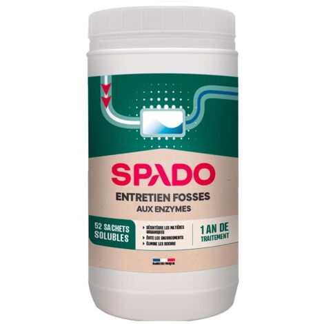 SPADO - Spado entretien toutes fosses 1 an 52 sachets
