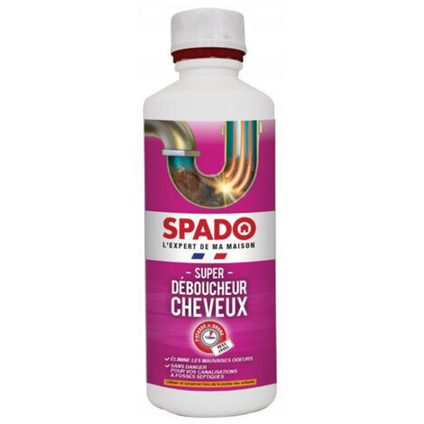 SPADO SUPER DEBOUCHEUR CHEVEUX FLACON 500ML