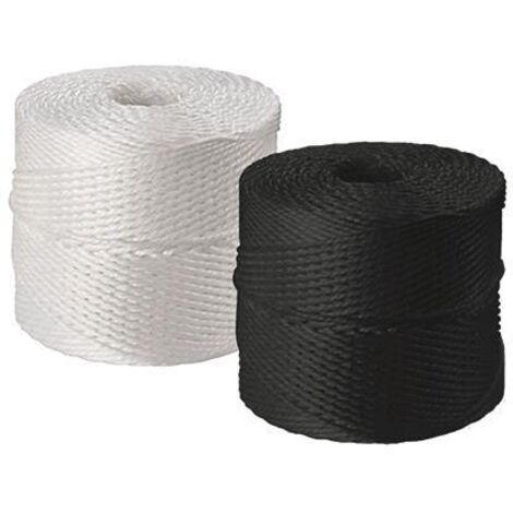 SPAGO IN POLIPROPILENE Titolo 300 - Ø 3 mm. ca. - nero 12 KG