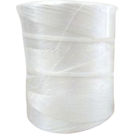 SPAGO IN POLIPROPILENE Titolo 500 - Ø 2,5 mm. ca. - bianco- 12 kg  - Senza Marca