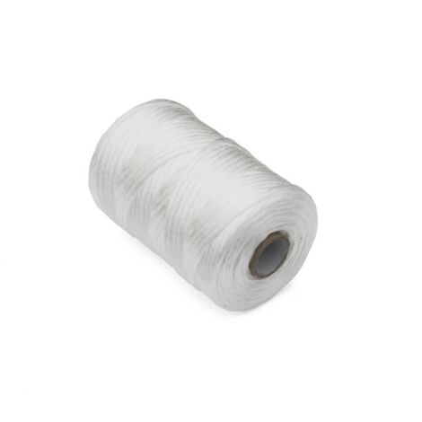Spago in rafia sintetica Diam. 1,9 mm. bianco 95 mt.