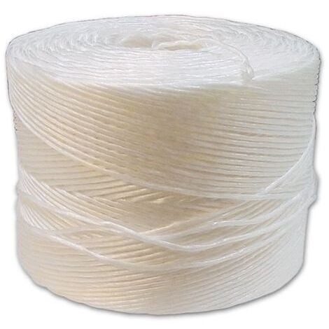 Spago Polipropilene Bianco 600 - Bobina 2 Kg Circa