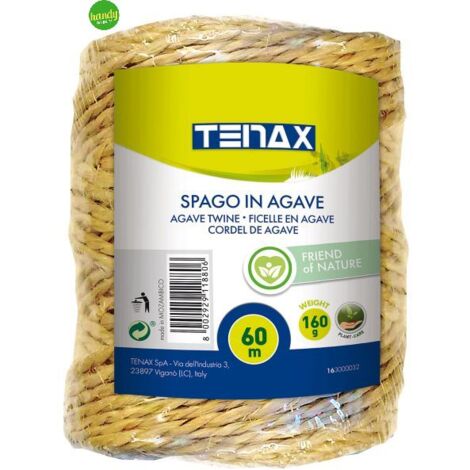 Spago Tenax in agave naturale 60 mt