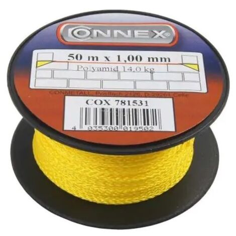 SPAGO X MURATORE GIALLO 0,1MM-50M. IN POLIETILENE