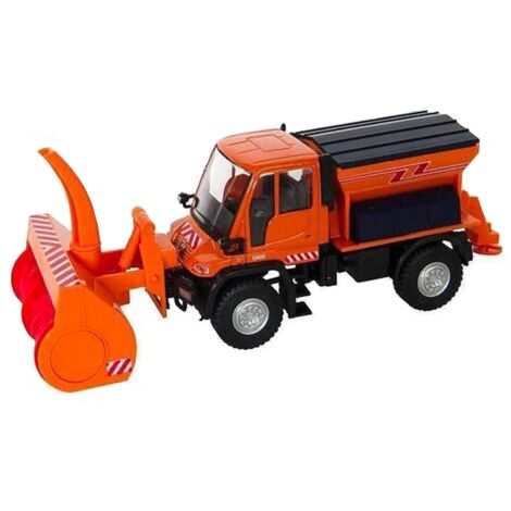Spalaneve "Ski Lift" Unimog color Arancione per villaggio Natalizio
