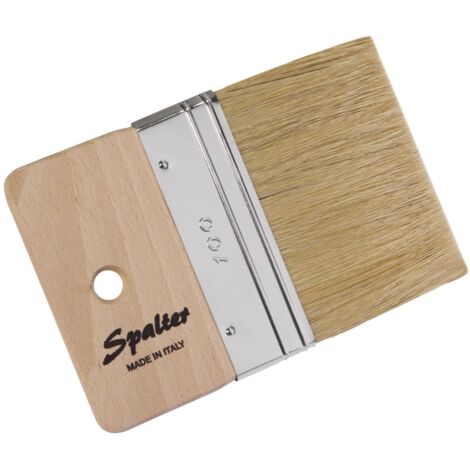 Spalter manico legno setola mm 100 - eff. onda - pennellificio 2000