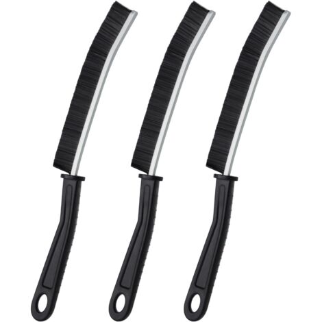 Spaltreinigungsbürste, Hartborsten Eckenreinigungsbürste, Fugenbürste, Crevice Cleaning Brush (rot gelb blau)