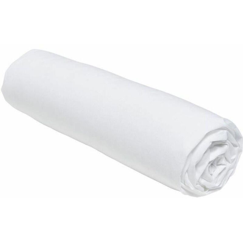 Today Organic Craie Spannbettlaken Baumwolle Bio Weiß 30 Cm