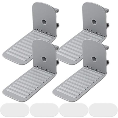 Spannbettlakenhalter, 4 Clips für Bettlaken und Deckenbänder, Matratzenschonerclips für Bettdecken, Gästebett, leicht abnehmbare Gurte, 9,5 x 5 x 6 cm