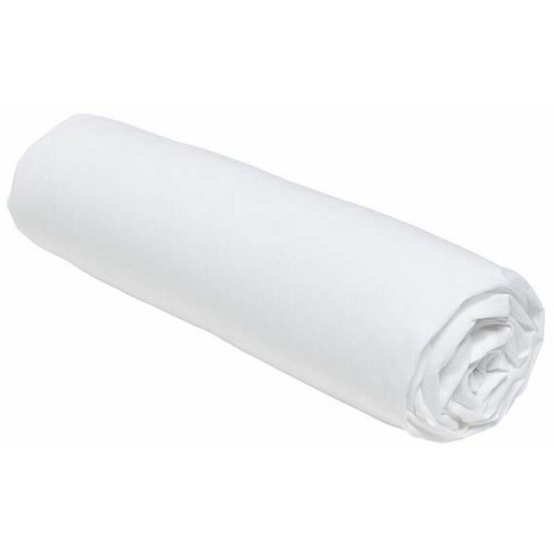 Today Spannbettlaken Essential Weiß 30 Cm Baumwolle