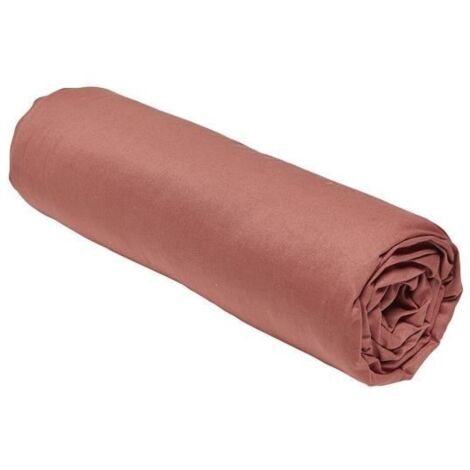 Spannbetttuch TODAY Essential Terrakotta 90 x 190 cm