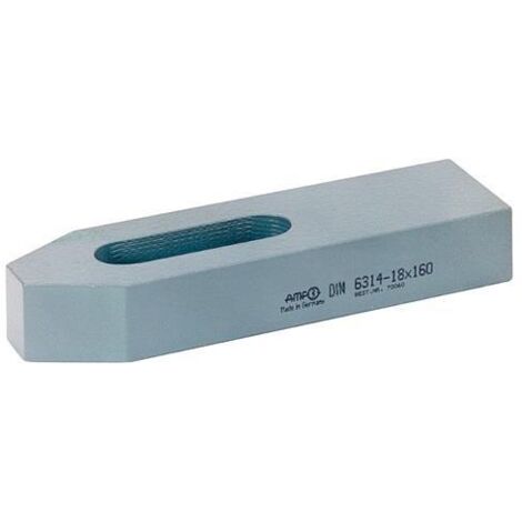 Spanneisen DIN 6314 flach Gr 33 x 250 Vergütungsstahl lackiert