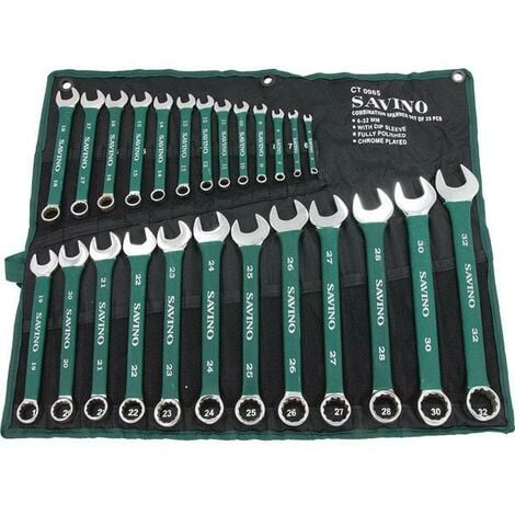 US PRO Tools 12pc SAE / AF Imperial Combination Spanner Wrench Set 1/4 - 1  2201