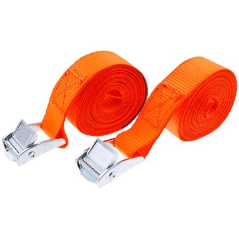 Spanngurt 3 m mit Klemmschnalle - Pro Set 2 Stück