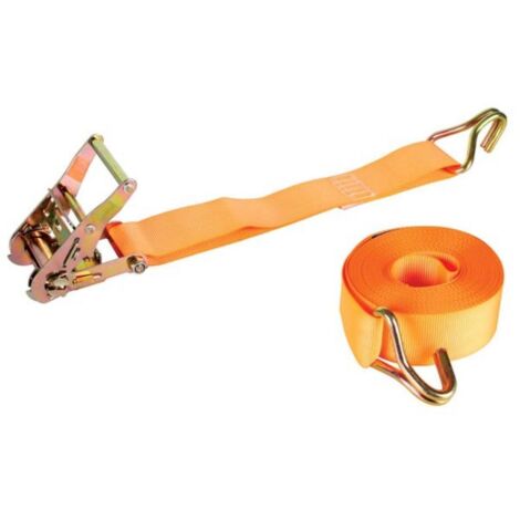 SPANNGURT MIT RATSCHE UND HAKEN - MAX. 2000 kg 9 m x 50 mm