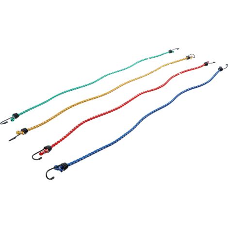 Spannseile bgs-do-it-yourself bungee cords 80 cm 4 Stück