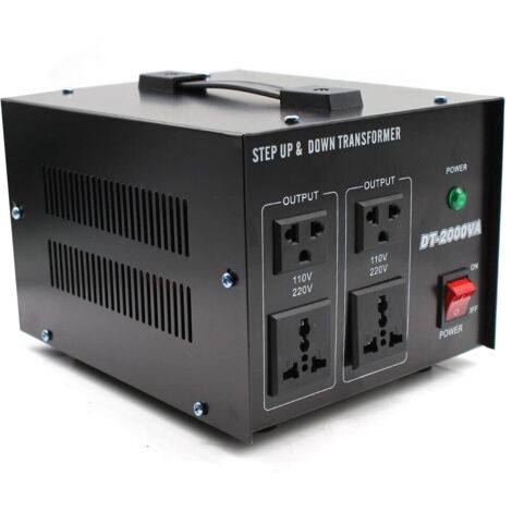 Spannungswandler 2000 W Auf-/Abwärtswandler 220 V auf 110 V