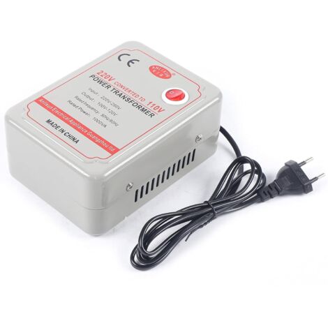 Spannungswandler 220-250 V zu 100-120 V - Für elektrische Geräte - Mit einer Spannung von 220-250 V (1000 W)