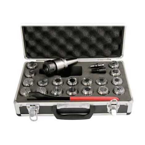 Spannzangenfutter ISO 30 ER32, mit 18 Spannzangen  OPTIMUM 3352054