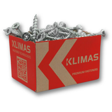 Spanplattenschr.4x30 Senkkopf hell verz.TORX KLIMAS