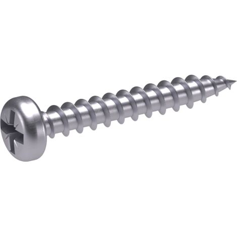 Spanplattenschraube Pan head Ø5x60 Stahl verzinkt