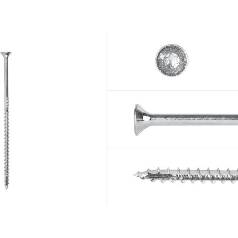 Spanplattenschrauben Verzinkt 5 x 120 mm Torx 25 Teilgewinde -
