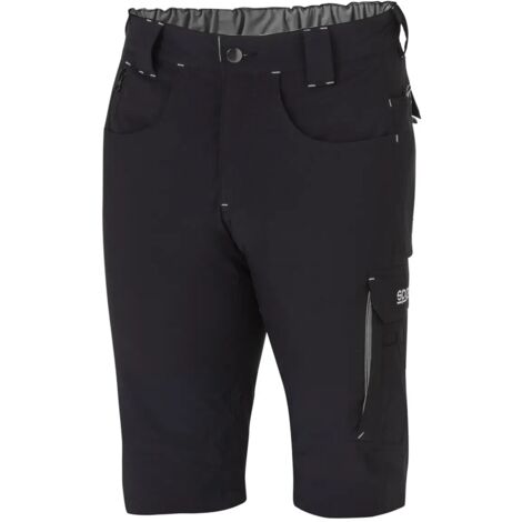 Sparco 02428NRGS Bermuda technique léger Laredo Noir L