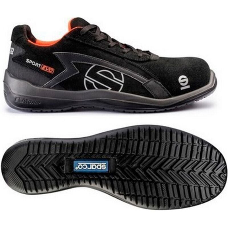 Baskets de sécurité homme S3 Sparco Sport Evo 07516 - Noir - 41 - Noir