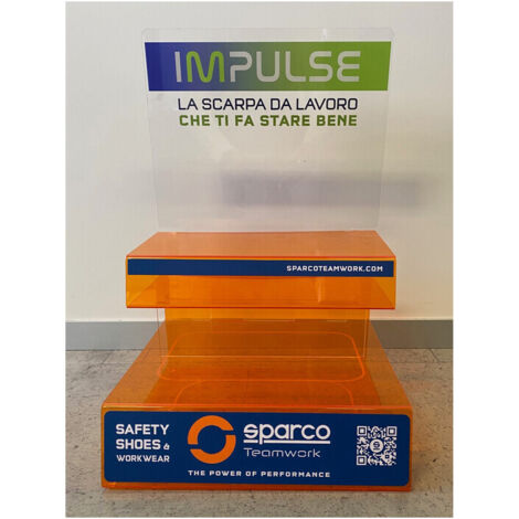 SPARCO ESPOSITORE CALZATURE PLEXI IMPULSE- 1,0 pz
