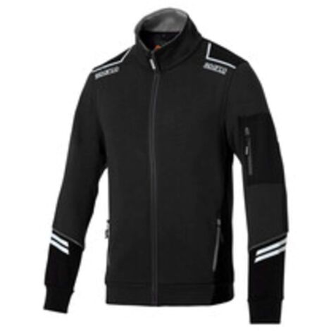 SPARCO FELPA ALABAMA BLACK GREY TG S