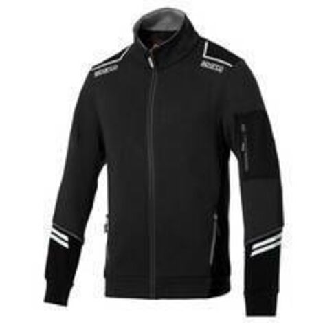 SPARCO FELPA ALABAMA BLACK GREY TG S