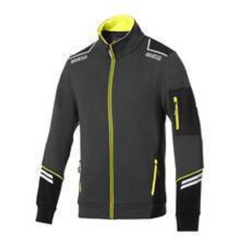 SPARCO FELPA ALABAMA GREY YELLOW TG L