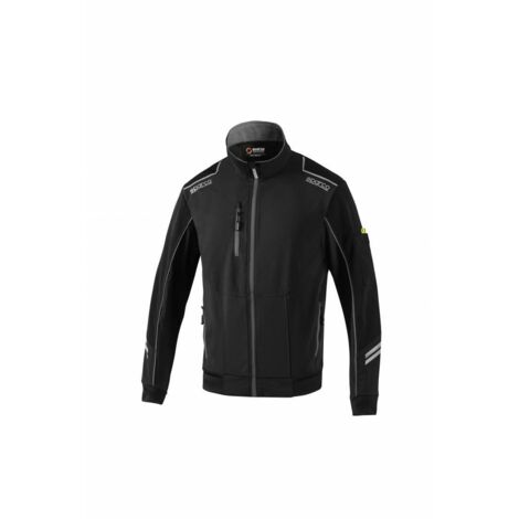SPARCO GIUBBINO AUSTIN BLACK GREY TG M