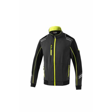 SPARCO GIUBBINO AUSTIN GREY YELLOW TG XS