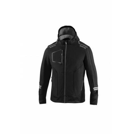 SPARCO GIUBBINO YORK BLACK GREY TG L