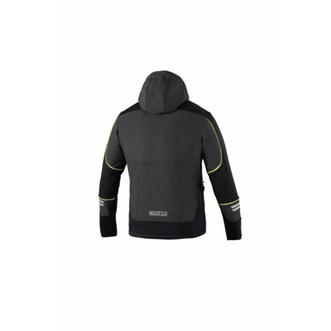 SPARCO GIUBBINO YORK GREY YELLOW TG M