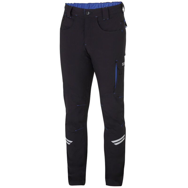Sparco Blau Leichter Technik-Hose Schwarz/ Kansas T3 - L