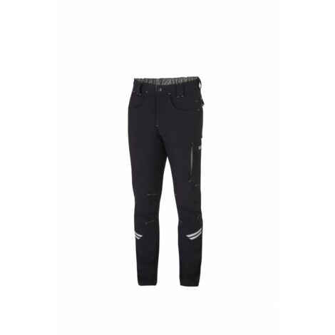 SPARCO PANTALONE KANSAS BLACK GREY TG M