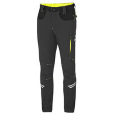 SPARCO PANTALONE KANSAS GREY YELLOW TG XS