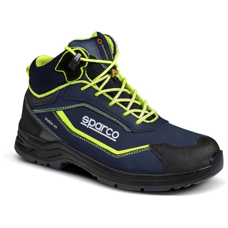 Sparco Blau 07541Bmgf Sicherheitsschuh Indy Richmond S1ps Sr Fo /Gelb 48
