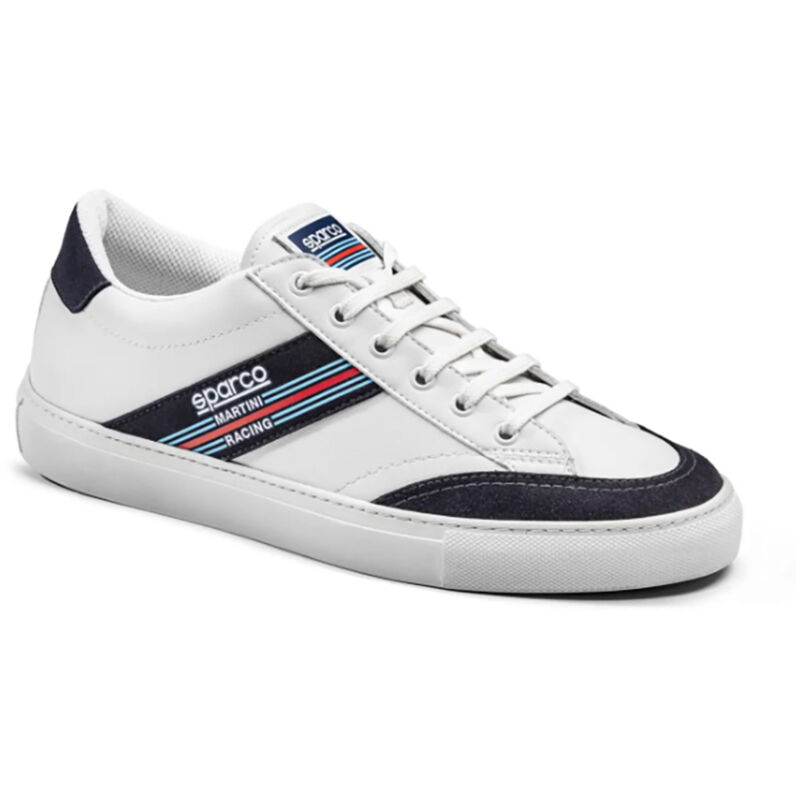 Sparco - 0012b3mr Schuh-sneaker S-time Martini Racing Öko-leder, Unisex, Weiß, 43
