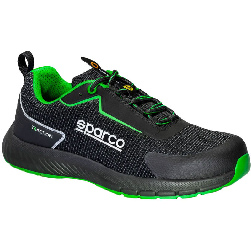 Sparco Damen Schwarz Sanyo Esd S1ps Sr Fo Hro Arbeitsschuhe - 41 Eu - E