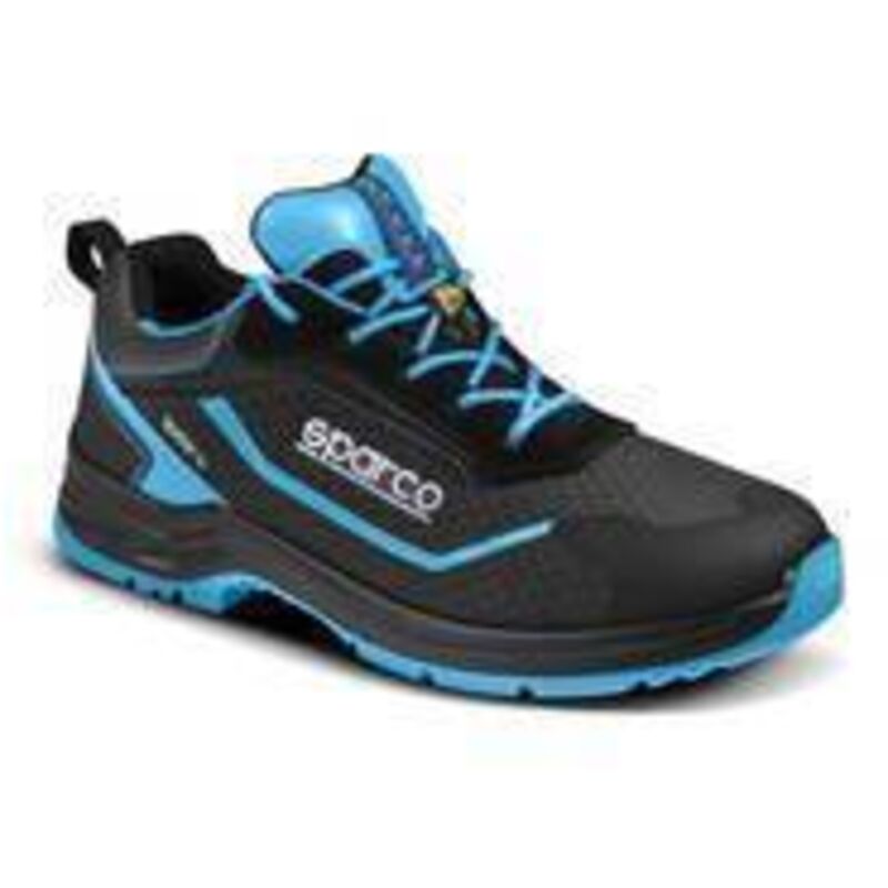 Sparco Scarpe Aster S3 Nero Azzurro Fluo N.43
