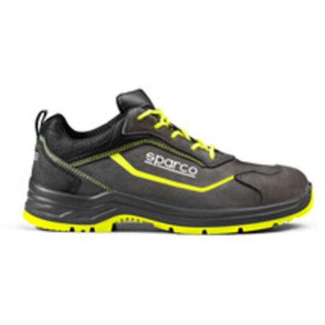 SPARCO SCARPE CONOR S3 GRIGIO SC GIALLO FL N.38