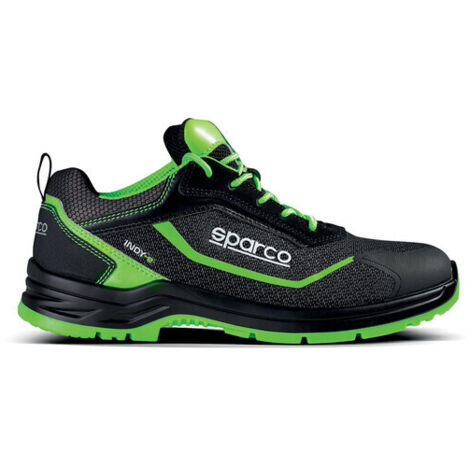 SPARCO SCARPE FORESTER S3 NERO VERDE FLUO TG 45- 1,0 pz