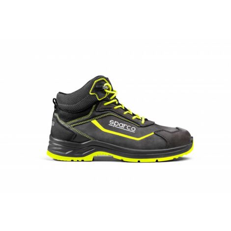 SPARCO SCARPE JURI S3 GRIGIO SC GIALLO FLUO N.46