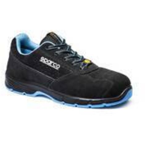 SPARCO SCARPE MORENO S1P NERO/AZZURRO N.38