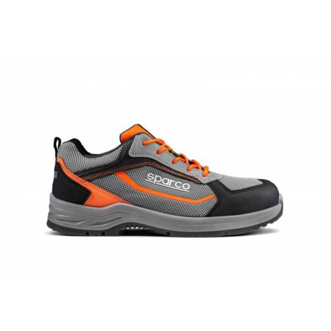 SPARCO SCARPE PATO S1P GRIGIO ARANCIO FLUO TG 43