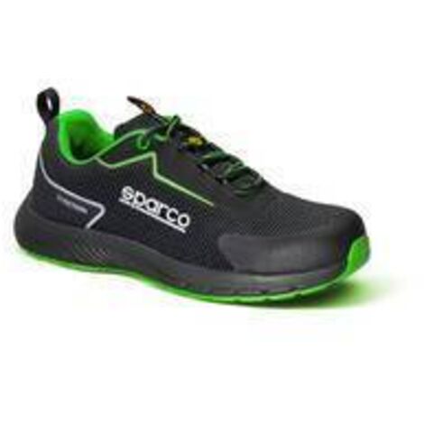 SPARCO SCARPE SANYO NERO/VERDE S1P TG 44